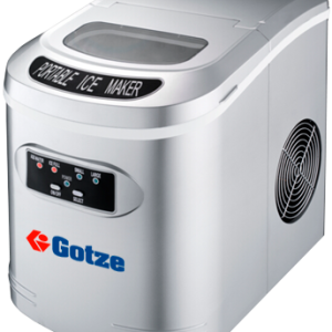 Fabricadora de hielo 12 kg HZB-12A 220V compacta y eficiente