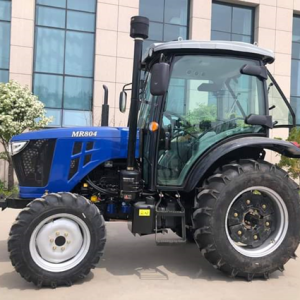 Tractor MR804 80 HP 4WD con cabina para trabajo agrícola